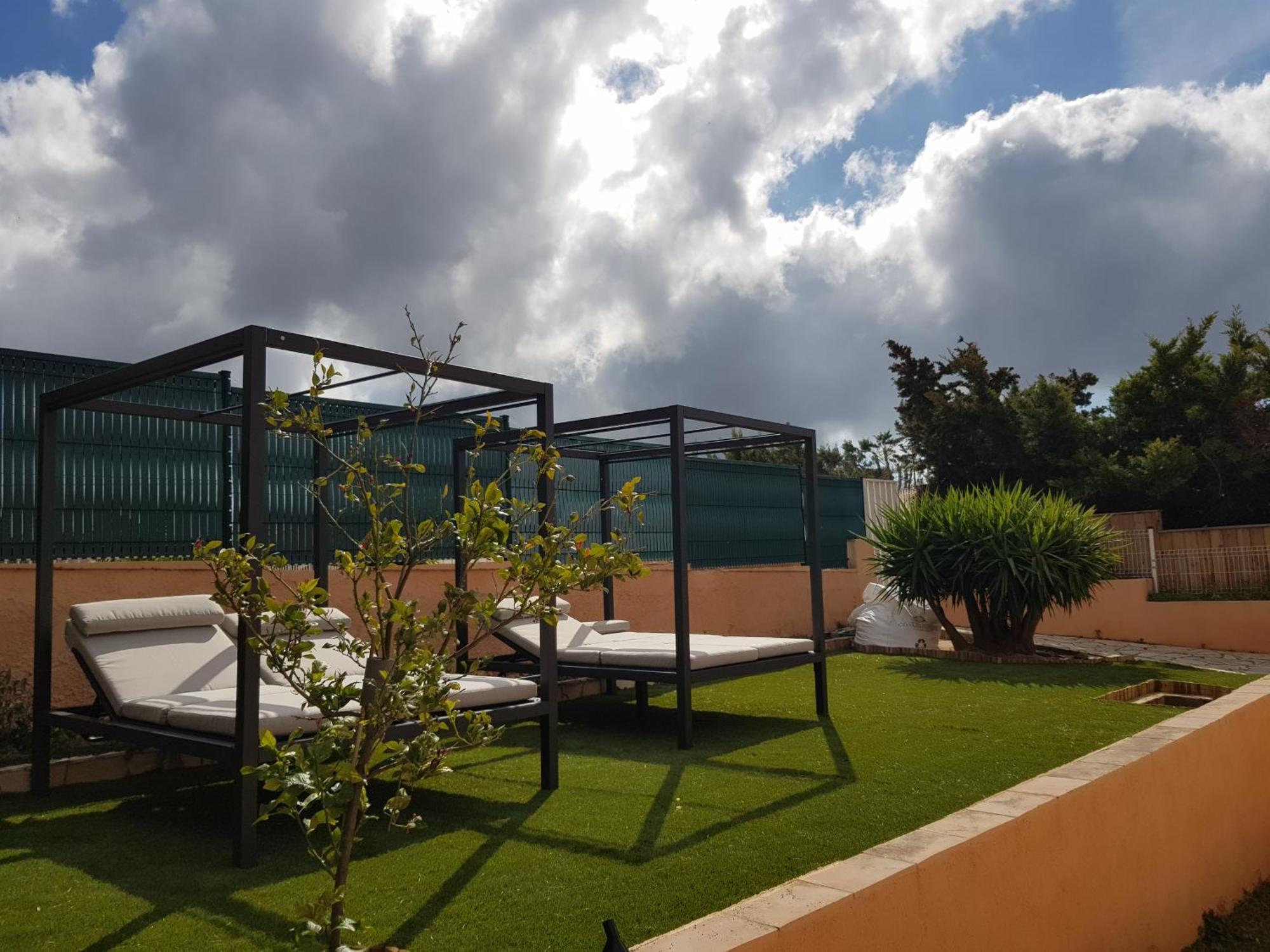 Villa Mit Grossartigem Panoramablick Auf Das Meer Und Direkt Am Pool La Croix-Valmer Bagian luar foto